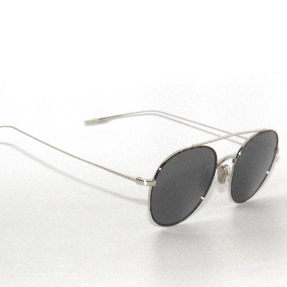 Salt Optics Bridges TS 51 Silver Mirror grey Titanium Polarized Sunglasses - Picture 3 of 5